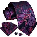 Pinke Krawatten-Sets für Herren Einheitsgröße für den für den Sommer 