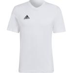 Weiße adidas V-Ausschnitt T-Shirts für Damen Größe XXL 
