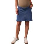 Blaue Envie de Fraise Mini Umstandsjeansröcke aus Baumwolle für Damen Größe S 