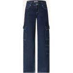 Reduzierte Dunkelblaue envii Hüftjeans & Low Waist Jeans aus Baumwolle für Damen Größe S 