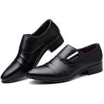 Schwarze Business Spitze Hochzeitsschuhe & Oxford Schuhe aus Leder atmungsaktiv für Herren Größe 47 
