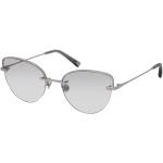 Silberne EOE - Eifel Outdoor Equipment Cateye Sonnenbrillen aus Metall für Damen 