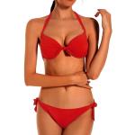 Rote Push Up Bikinis in 65B mit Bügel für Damen Größe S 