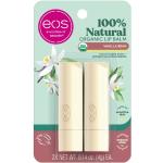 Reduzierte Weiße EOS Lippenbalsame mit Vanille 2-teilig 