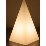 Beige Epstein-Design LED Pyramiden satiniert aus Kunststoff UV-beständig Energieklasse mit Energieklasse F 