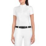 Weiße Atmungsaktive Equiline Turnierbekleidung für Damen Größe M 