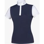 Equiline Shirt Damen Competition Polo Esdie S/S Poloshirt Kurzarm Pre FS 2024 Blue XS