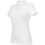 Reduzierte Weiße Kurzärmelige Kurzarm-Poloshirts für Damen Größe XS 