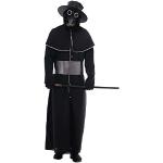 Reduzierte Schwarze Arzt-Kostüme für Herren 