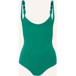 Reduzierte Grüne Eres U-Ausschnitt Damenbadeanzüge aus Polyamid ohne Bügel Größe S 