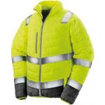 Orange RESULT Stehkragen Warnschutzjacken aus Polyester mit Reflektoren für Herren Größe 4 XL 