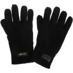 Schwarze Bestickte RESULT Gefütterte Handschuhe aus Acryl für Herren Übergrößen für den für den Winter 
