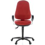 Rote Topstar Ergo Ergonomische Bürostühle & orthopädische Bürostühle  aus Stoff höhenverstellbar 