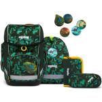 Khakifarbene Ergobag Cubo Schulranzen Sets aus Polyester 5-teilig zum Schulanfang 
