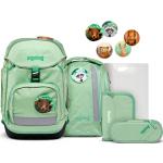 Grüne Ergobag Pack Nachhaltige Schulranzen Sets mit Schnalle 6-teilig zum Schulanfang 