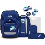 Blaue Ergobag Pack BlaulichtBär Schulranzen Sets aus Polyester 6-teilig zum Schulanfang 