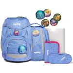 Reduzierte Blaue Ergobag Pack Schulranzen Sets gepolstert 22-teilig zum Schulanfang 