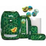 Grüne Ergobag Schulrucksäcke für Kinder zum Schulanfang 