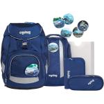 Blaue Ergobag Pack Schulranzen Sets für Jungen zum Schulanfang 