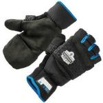 Fingerlose Handschuhe & Halbfinger-Handschuhe aus Fleece für Herren Größe XXL für den für den Winter 
