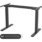 Schwarze Schreibtisch-Gestelle Breite 0-50cm, Höhe 0-50cm, Tiefe 0-50cm 