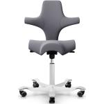 Graue Ergonomische Bürostühle & orthopädische Bürostühle  mit verstellbarer Rückenlehne 