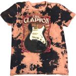 Eric Clapton Tour Bleichfarbe Grafik T Shirt Größe Herren Medium