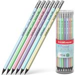 Pastellblaue Moderne Bleistifte mit Radiergummi 42-teilig 