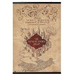 Grupo Erik Harry Potter Karte des Rumtreibers Posterleisten aus MDF 61x91 