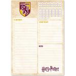Grupo Erik Tagesplaner Block A5 - Terminplaner A5 Harry Potter Griffindor- Kalender A5 Planer A5 - Tischkalender ohne datum