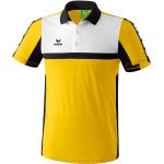 Gelbe Sportliche Erima 5-Cubes Herrenpoloshirts & Herrenpolohemden Größe M 
