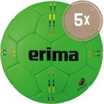 Erima 5Er Ballset Pure Grip No. 5 - Waxfree Ballset grün 1
