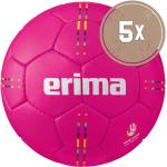 Erima 5Er Ballset Pure Grip No. 5 - Waxfree Ballset pink 2
