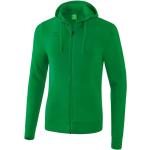 Grüne Sportliche Erima Basic Line Zip Hoodies & Sweatjacken für Herren Größe S 