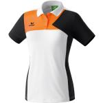 Neonorange Sportliche Kurzärmelige Erima Premium One Kurzarm-Poloshirts aus Polyester für Damen Größe XL 