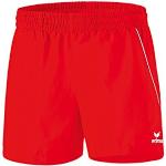 Erima Damen Tischtennis Shorts, rot/Weiß, 44