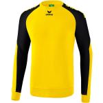 Gelbe Erima 5-Cubes Herrensweatshirts aus Baumwolle Größe L 