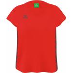 Rote Erima T-Shirts aus Baumwollmischung für Damen Größe S 