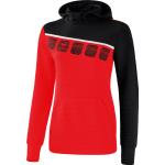 Reduzierte Rote Sportliche Erima Damenhoodies & Damenkapuzenpullover aus Polyester mit Kapuze Größe XS 