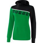 Reduzierte Smaragdgrüne Sportliche Erima Damenhoodies & Damenkapuzenpullover aus Polyester mit Kapuze Größe XS 