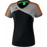Schwarze Erima Premium One T-Shirts aus Polyamid für Damen Größe M 