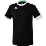 Erima Sport-Tshirt Trikot Retro Star (100% Polyester) schwarz/weiss Herren, Größe XXL