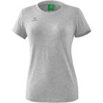 Graue Sportliche Erima Style T-Shirts für Damen Größe S 