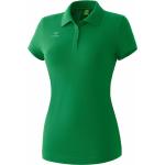 Grüne Erima Teamsport Damenpoloshirts & Damenpolohemden aus Baumwolle Größe S 