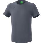 Graue Sportliche Kurzärmelige Erima Teamsport T-Shirts aus Baumwolle für Herren Größe 3 XL 