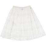 Reduzierte Weiße Unifarbene Ermanno Scervino Kinderspitzenröcke aus Baumwolle für Mädchen für den für den Winter 
