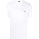 Reduzierte Weiße Bestickte Ermenegildo Zegna T-Shirts für Herren Größe L 