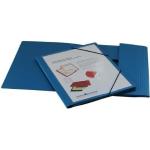 Blaue Präsentationsmappen & Angebotsmappen DIN A4 aus Holz 