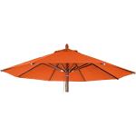 Orange Mendler Runde Marktschirme & Sonnenschirme Gastronomie aus Terrakotta UV-beständig 