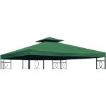 Grüne Pavillondächer aus PVC 3x3 